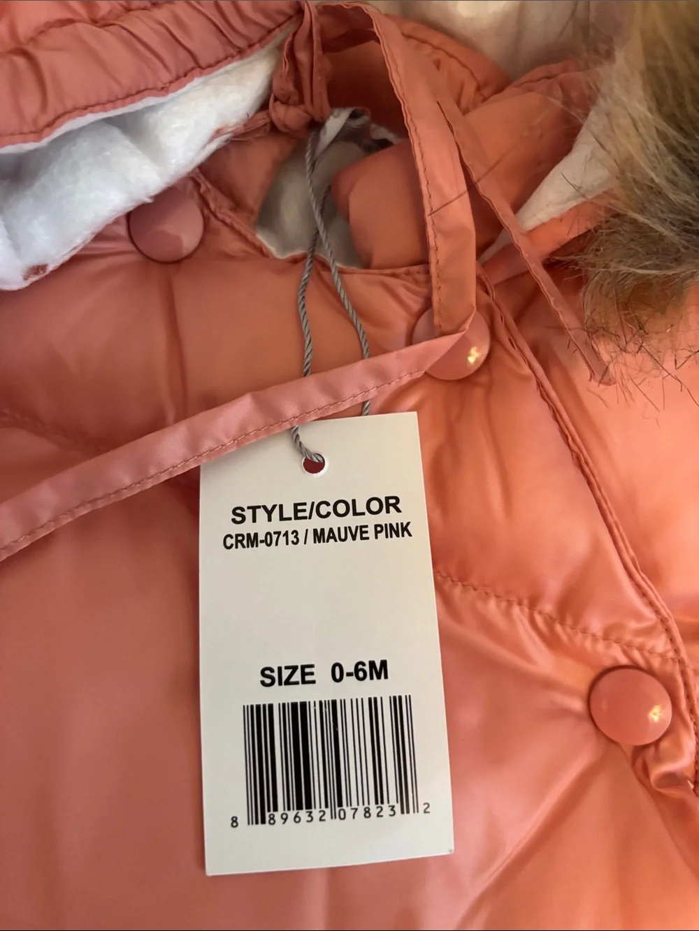Cremson NEW Pink Puffer Baby Carbag, Bunting,0-6months